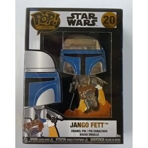 Funko POP! Pins: Star Wars - Jango Fett #20 - NEW